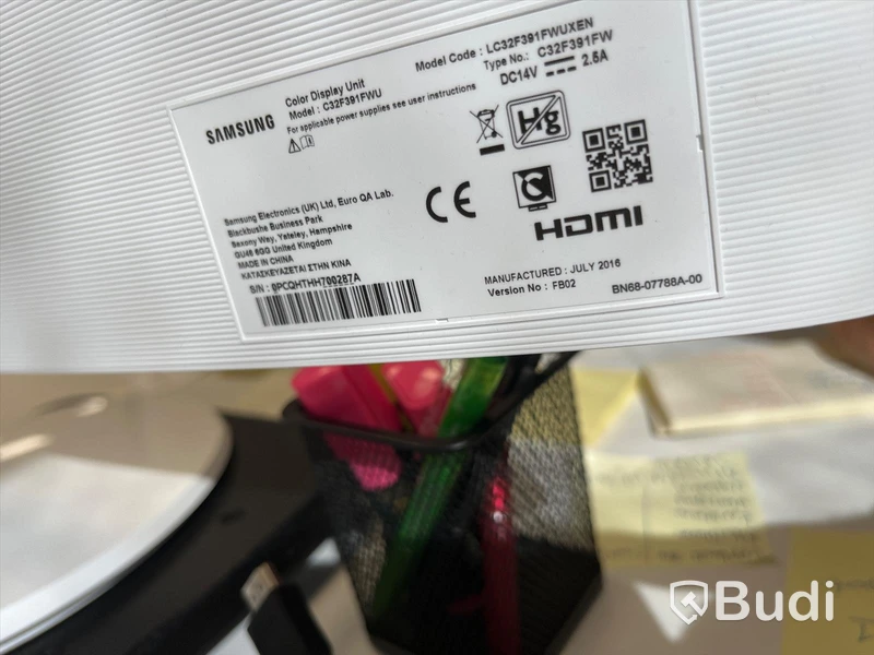 Samsung datorskärm curved 32 tum