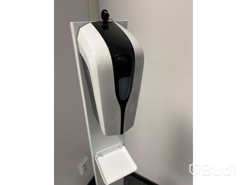 Handspritstation på golvstativ