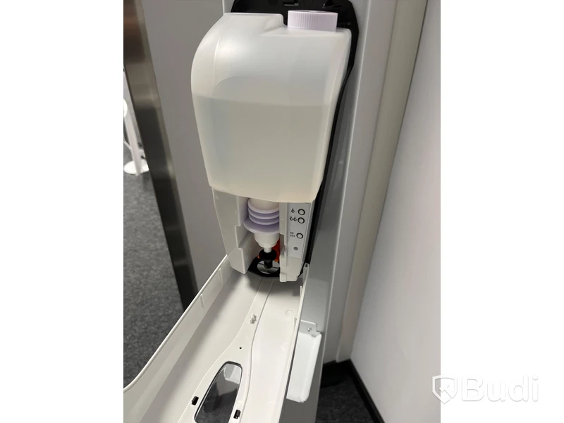 Handspritstation på golvstativ
