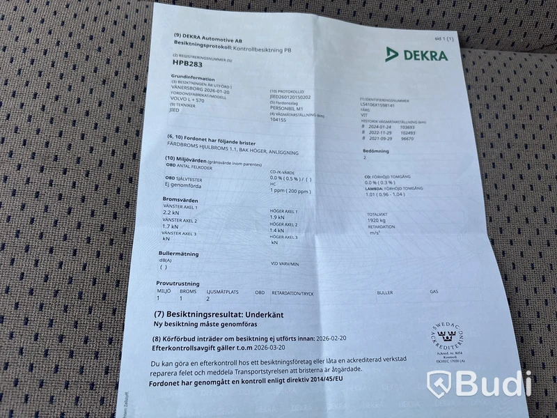 Personbil VOLVO L + S70 -1999 Lågmilare