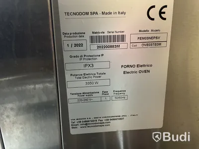 Ugn Nerone 600-3, 3350 W