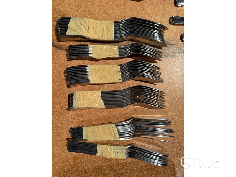 Parti knivar, rostfritt stål