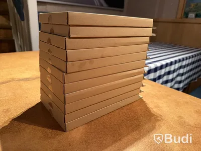 4-pack köttknivar, Akacia/rostfritt stål