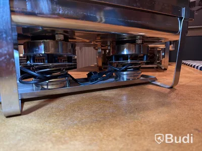 Buffépaket, 4× chafing dish med rullock, soppstation