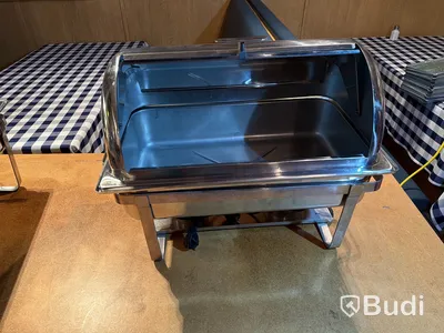 Buffépaket, 4× chafing dish med rullock, soppstation