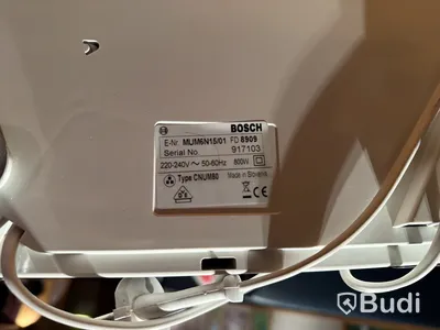 Degmaskin Bosch, Universal plus, 800 W