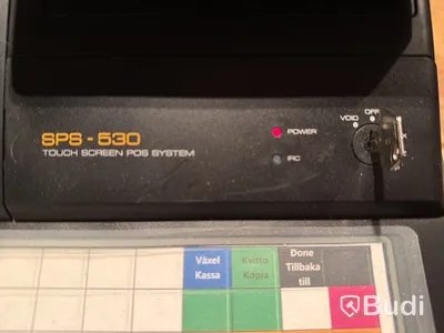 kassasystem SAM4s SPS‑530FT, touch screen, kunddisplay