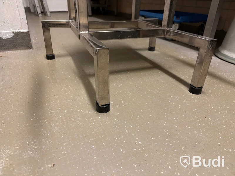 Rostfritt maskinbord/stativ, endast bordet