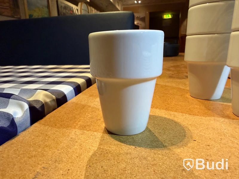 Kaffemuggar Figgjo Norway & Blocho, med fat