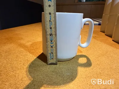 Parti kaffemuggar VEGA, vita, stapelbara