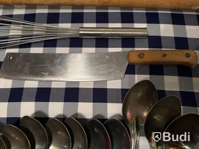 Köksredskap, rostfritt stål, blandat