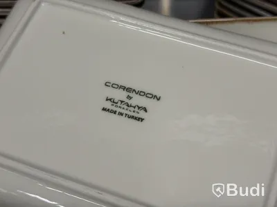 Tallrikar, ca 60 st, rektangulära, Corendon by Kutahya
