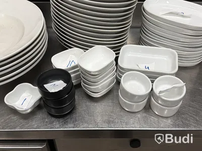 Serveringsporslin bl.a. Vega, ca 85 delar, olika storlekar och modeller