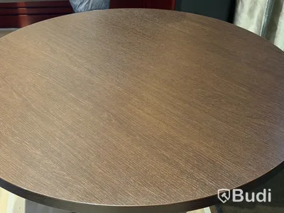 Restaurangbord, 9 st samt 4 st bordsskivor och 4 st bordsben
