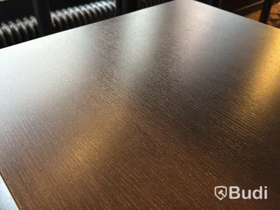 Restaurangbord, 9 st samt 4 st bordsskivor och 4 st bordsben