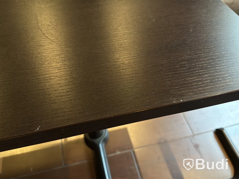 Restaurangbord, 9 st samt 4 st bordsskivor och 4 st bordsben