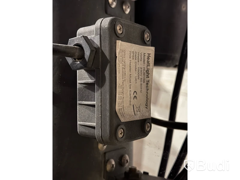 Värmelampor HeatLight, 1500W, 4 st