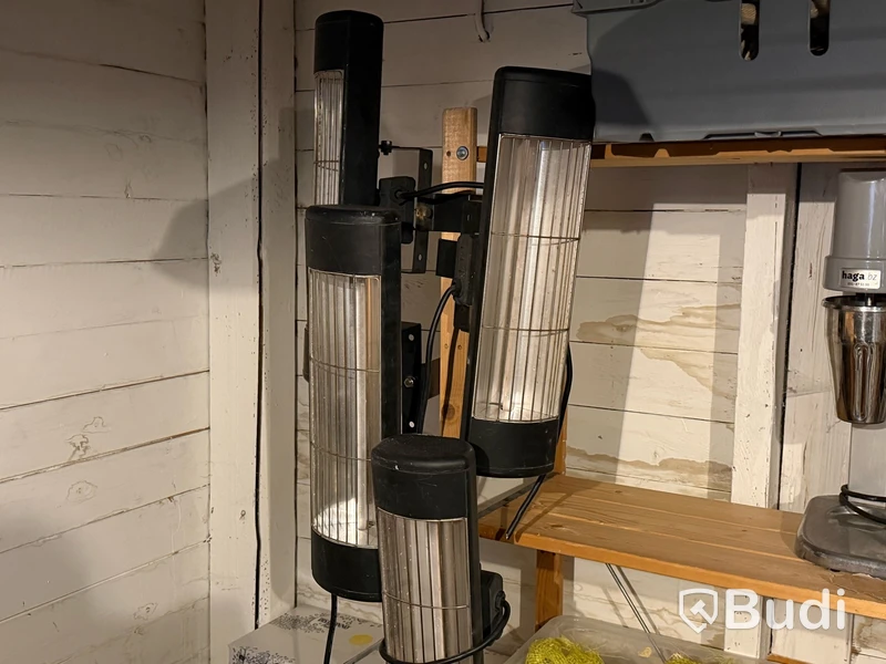 Värmelampor HeatLight, 1500W, 4 st