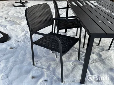 Möbler för uteservering - 6 st bord med 24 st stol