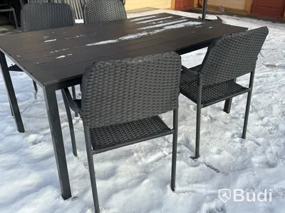 Möbler för uteservering - 6 st bord med 24 st stol
