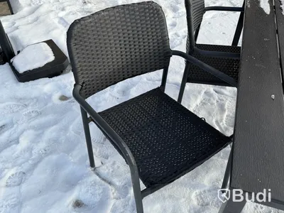 Möbler för uteservering - 6 st bord med 24 st stol