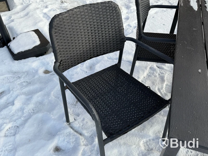 Möbler för uteservering - 6 st bord med 24 st stol