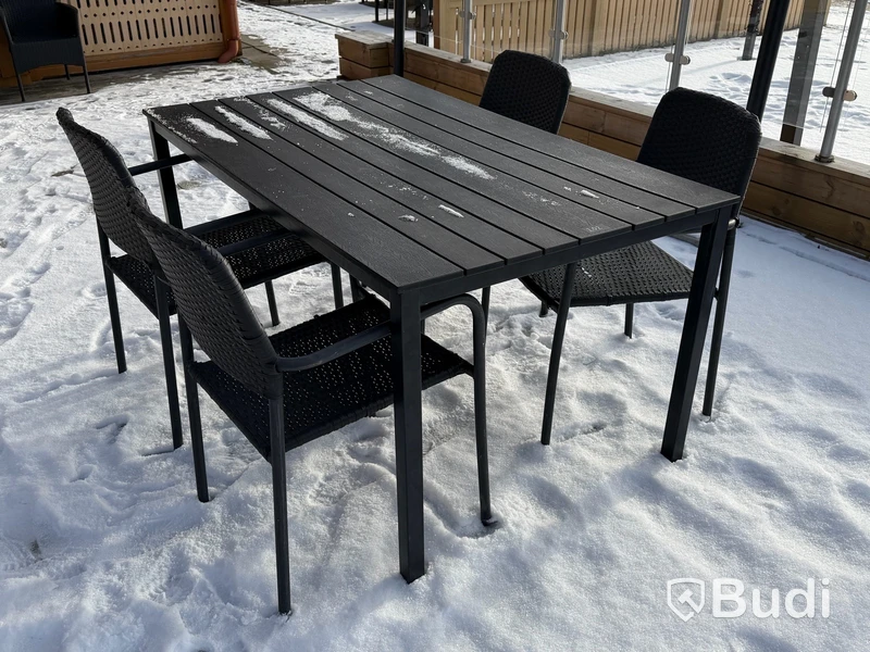 Möbler för uteservering - 6 st bord med 24 st stol