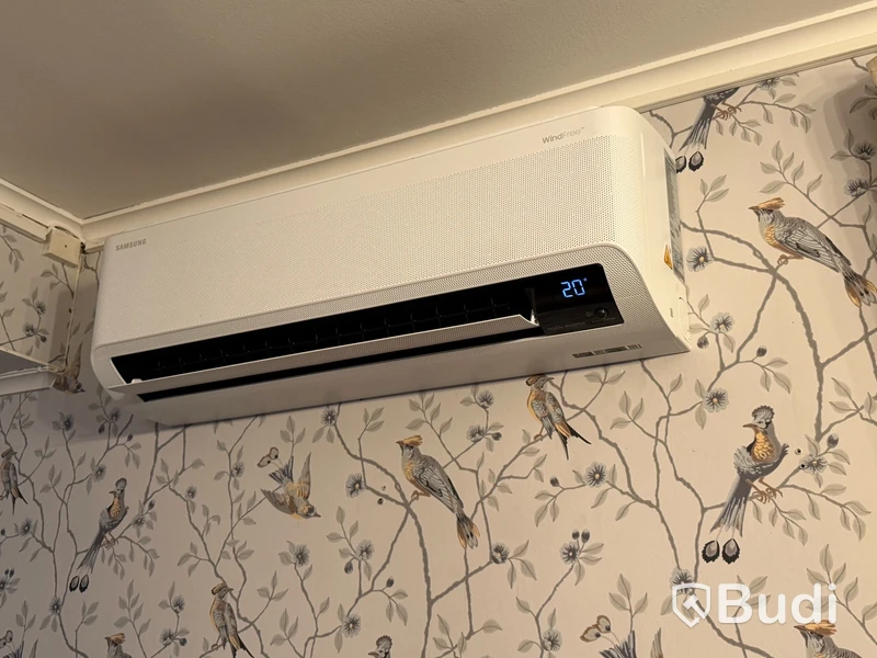 Värmepump/ AC, Samsung WindFree, inomhus- och utomhusdel