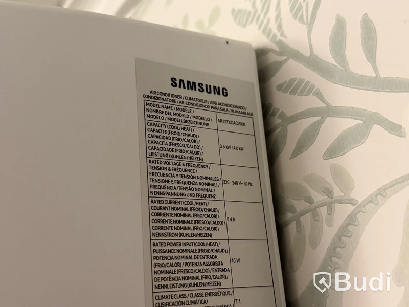 Värmepump/ AC, Samsung WindFree, inomhus- och utomhusdel