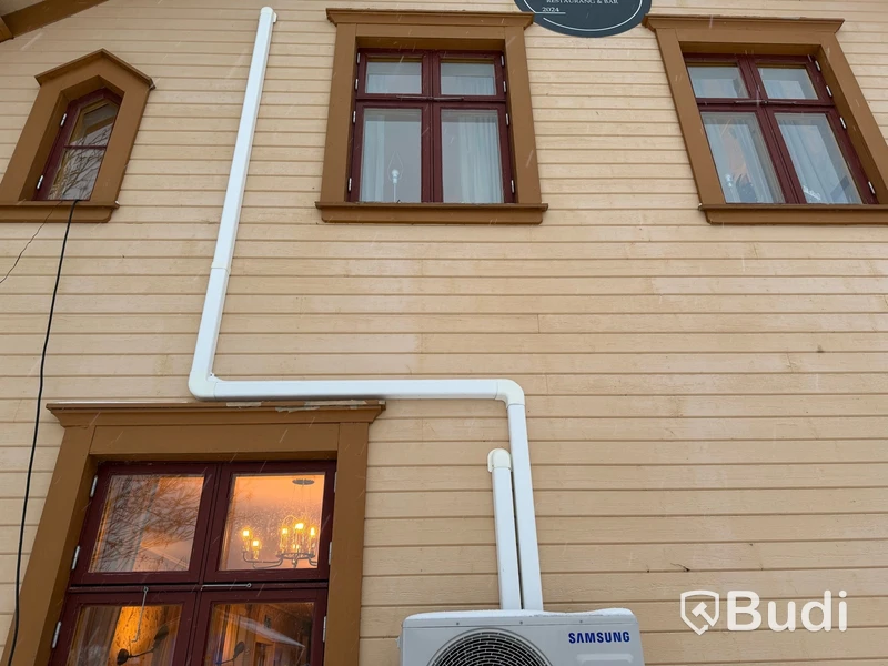 Värmepump/ AC, Samsung WindFree, inomhus- och utomhusdel