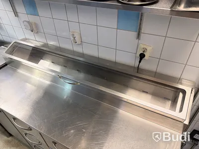 Kylbänk med kylränna, INOX Baltic, rostfritt stål -2024