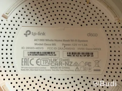 Trådlös router ZTE MC888 samt 3 st TP-Link Deco M5 AC1300 mesh Wi-Fi