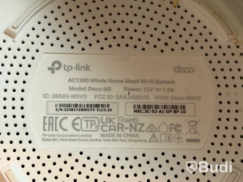 Trådlös router ZTE MC888 samt 3 st TP-Link Deco M5 AC1300 mesh Wi-Fi