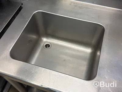 Rostfri arbetsbänk med ho, Baron