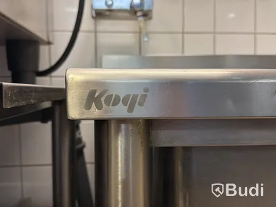 Rostfri arbetsbänk med ho, Baron