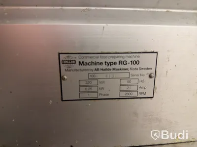 Grönsaksskärare, Hällde RG-100