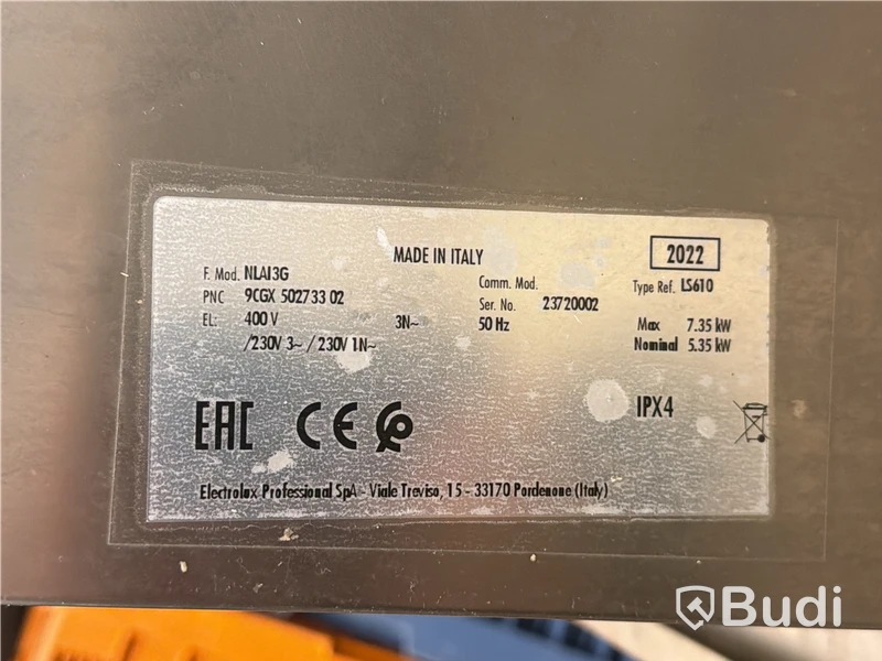 Under-bänkdiskmaskin/ glasdisk, Electrolux NLAI3G