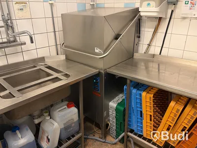 Huvdiskmaskin WD-6C med in- och utmatningsbänk