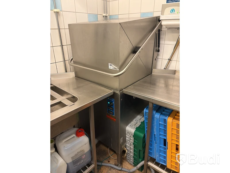 Huvdiskmaskin WD-6C med in- och utmatningsbänk