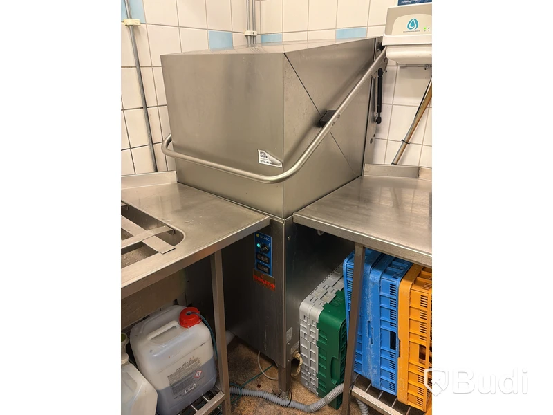 Huvdiskmaskin WD-6C med in- och utmatningsbänk
