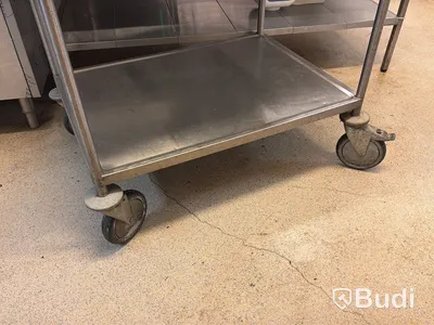 Köksvagn, rostfri