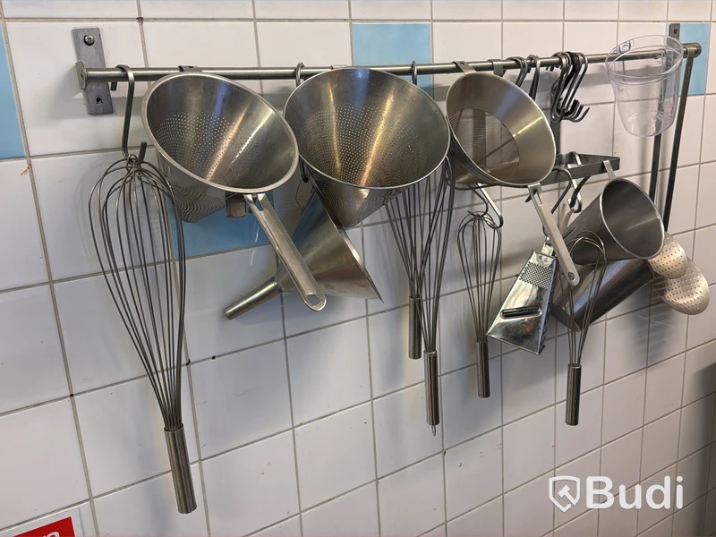 Parti diverse köksredskap