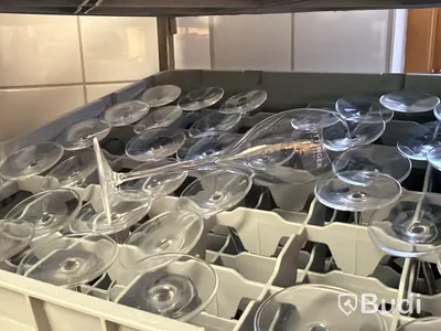 Stort sortiment diverse glas