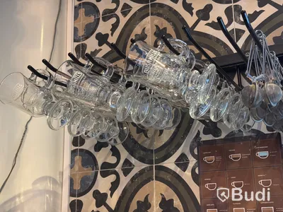 Stort sortiment diverse glas