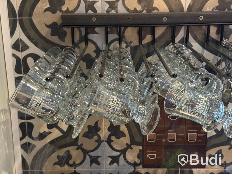 Stort sortiment diverse glas