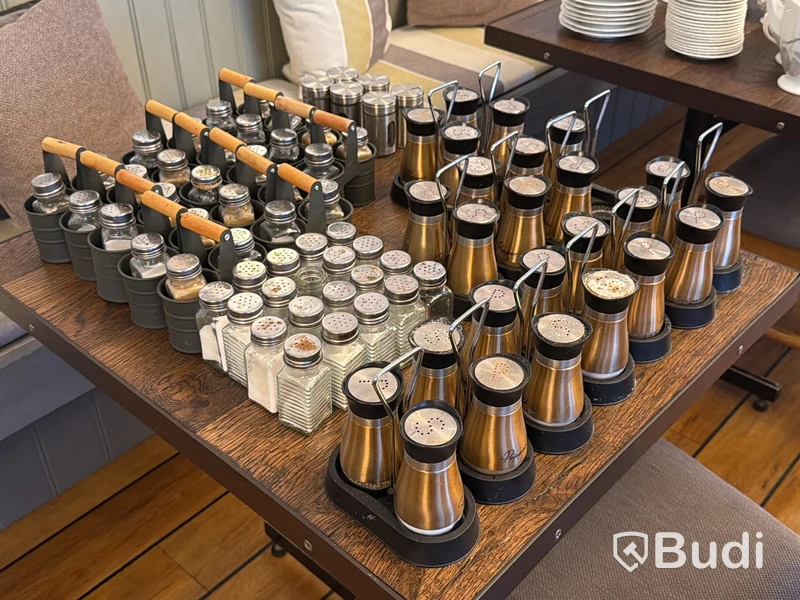 Salt- och pepparset, blandade stilar