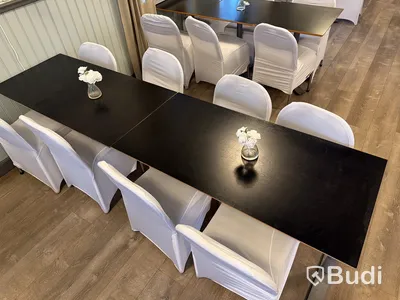 Konferensmöbler med 19 st bord samt 44 stolar