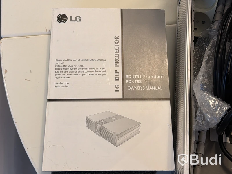 Projektor, LG RD-JT91 Premium med projektorduk