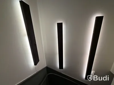 4 st vägglampa