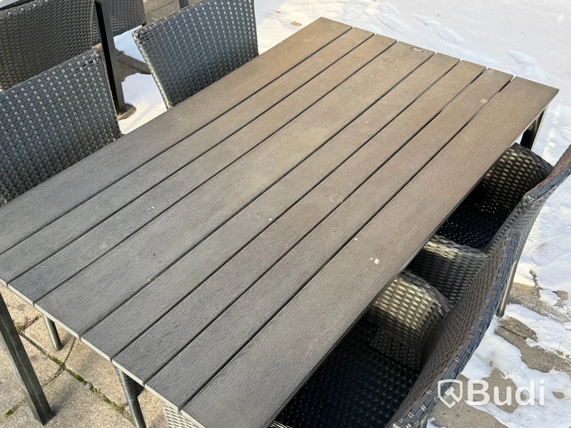 Möbler för uteservering - 15 st bord samt 60 st stolar
